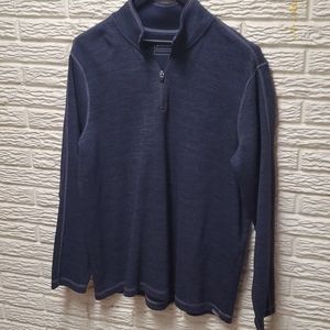Eddie Bauer 1/4 zip sweater.